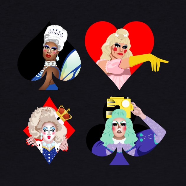 Top 4 from Drag Race UK by dragover